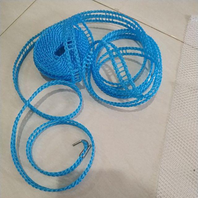 Tali Jemuran Baju / Pakaian 5 M (meter) Praktis Gantungan Hanger