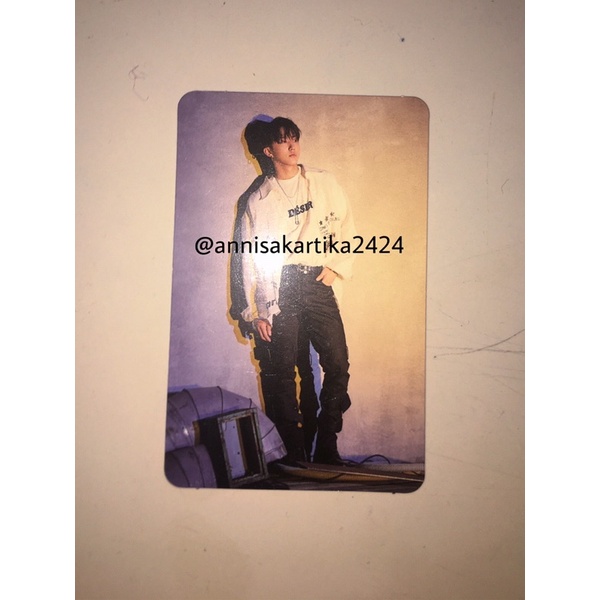 READY Photocard pc Changbin Yellow wood Limited Edition Official