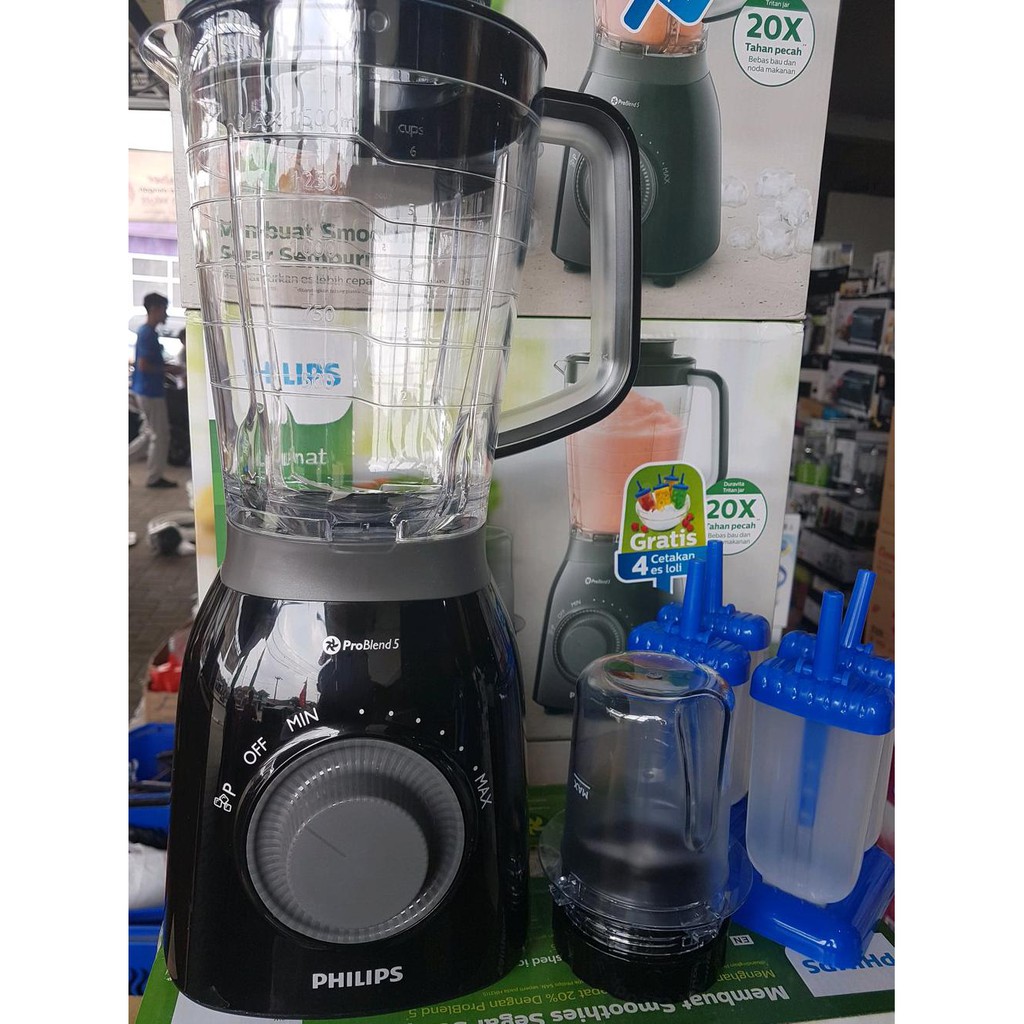 Sale Blender Philips Problend 5 Tritan Hr 2157-Hr2157