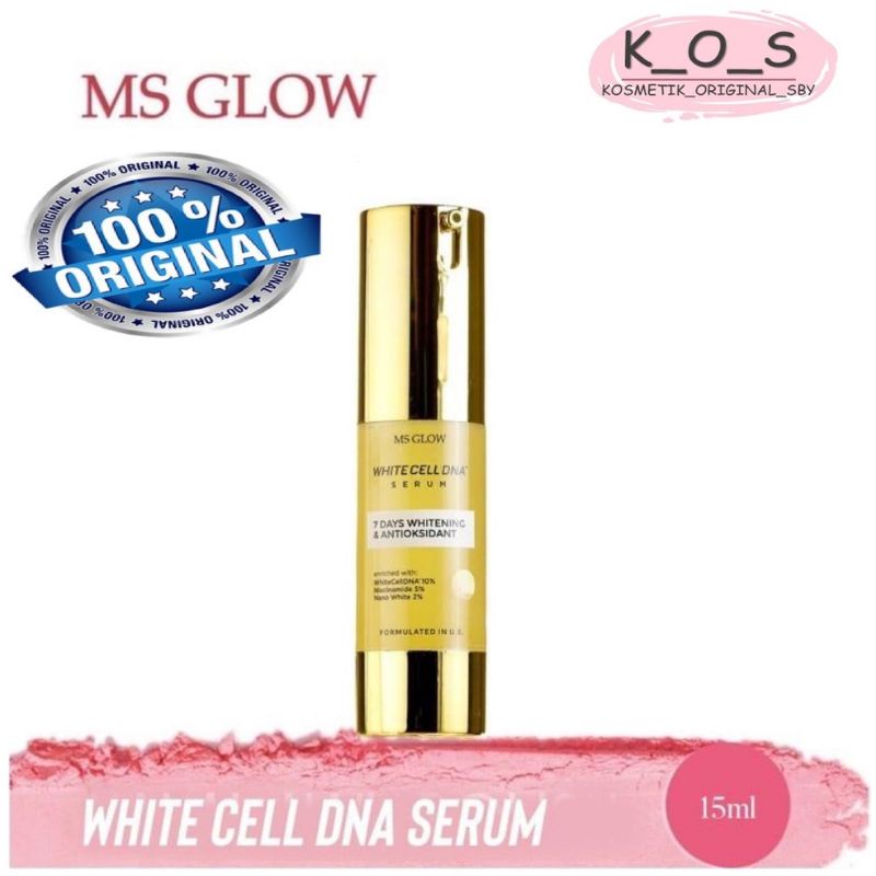 (NEW)MS Glow Serum White Cell DNA / Night Cream White Cell DNA