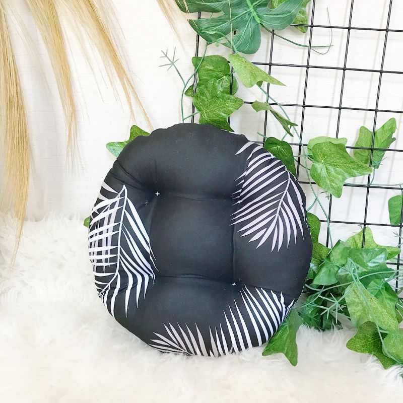 Bantal kursi bulat - Bantal lesehan motif - bantal duduk - Bantal silicon