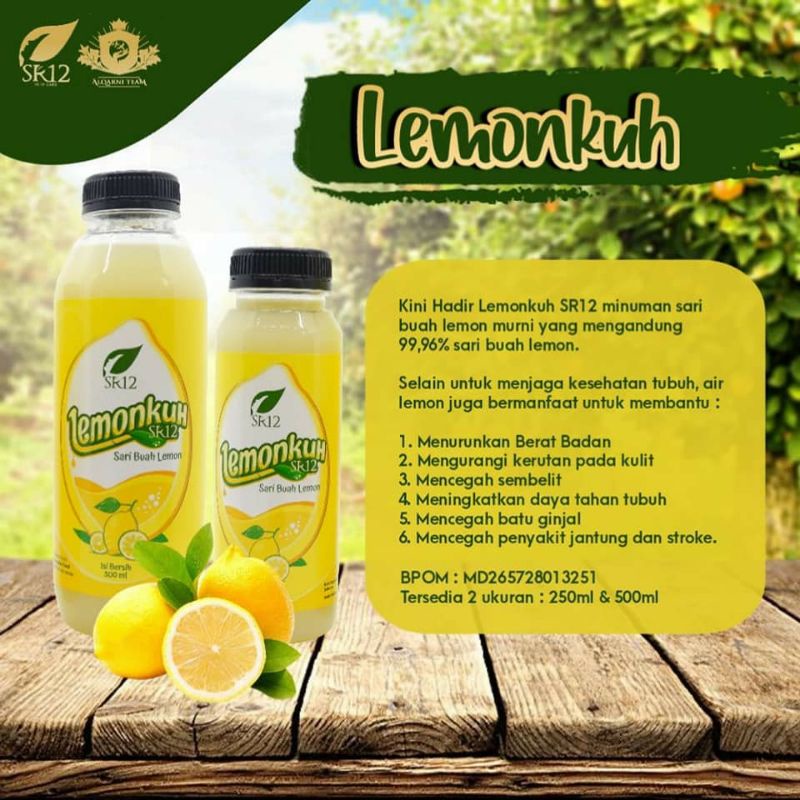 

SR12 LEMONKUH 250ML & 500 ML