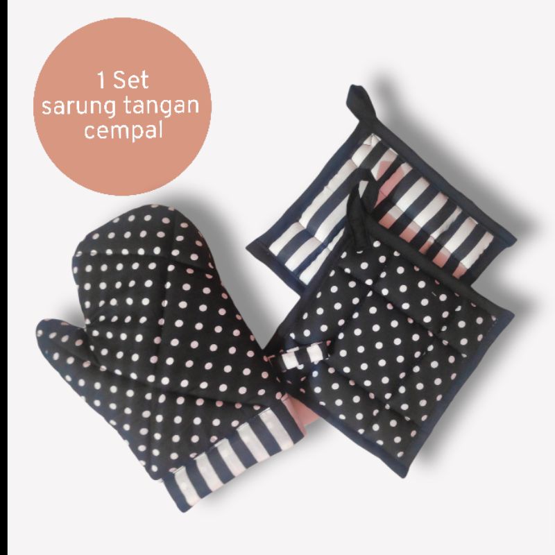 Set sarung tangan cempal dapur