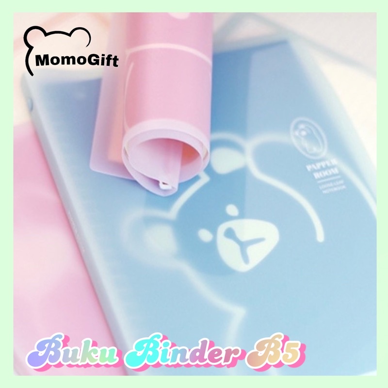 

Buku Binder B5 Aesthetic Rabiit and Bear - MP03