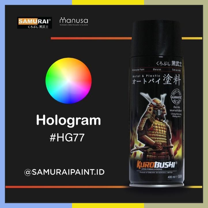 

Samurai Paint Warna Inti Hologram Hg77