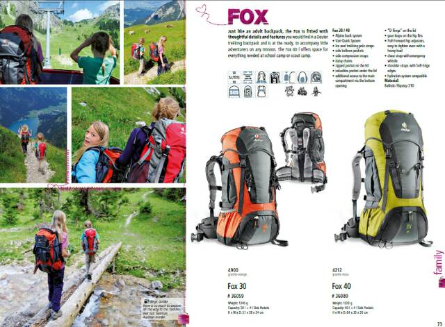 Deuter fox 40l