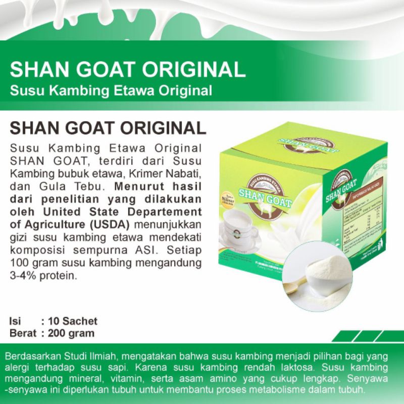 

susu shan goat