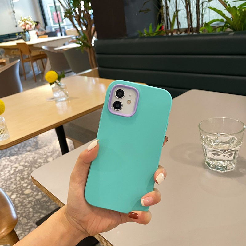 New Silicone 3in 1 Iphone Case iPhone 13 12 iPhone12Pro iPhone11Promax IphoneXR iPhone11 iPhone6splus iPhone7plus 8plus iPhoneXS iPhoneXsmax Soft Casing