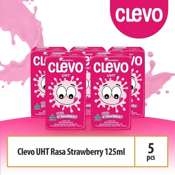 

Susu clevo strawberry 115ml