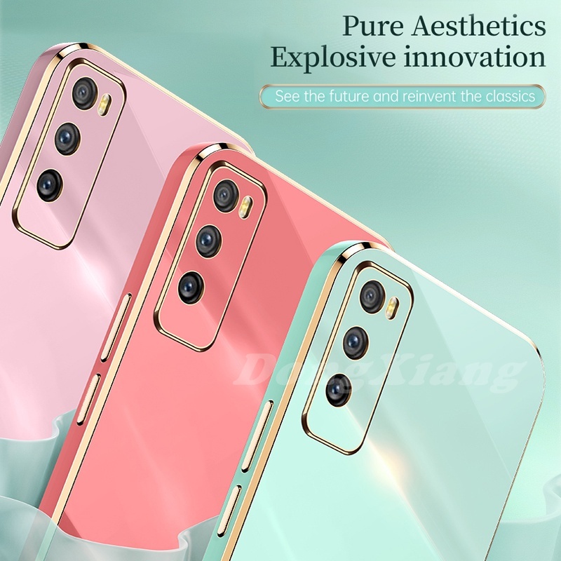 Soft Case Bahan Karet Shockproof 6D Untuk Samsung S22 Plus S21Ultra S20FE S21FE DGX