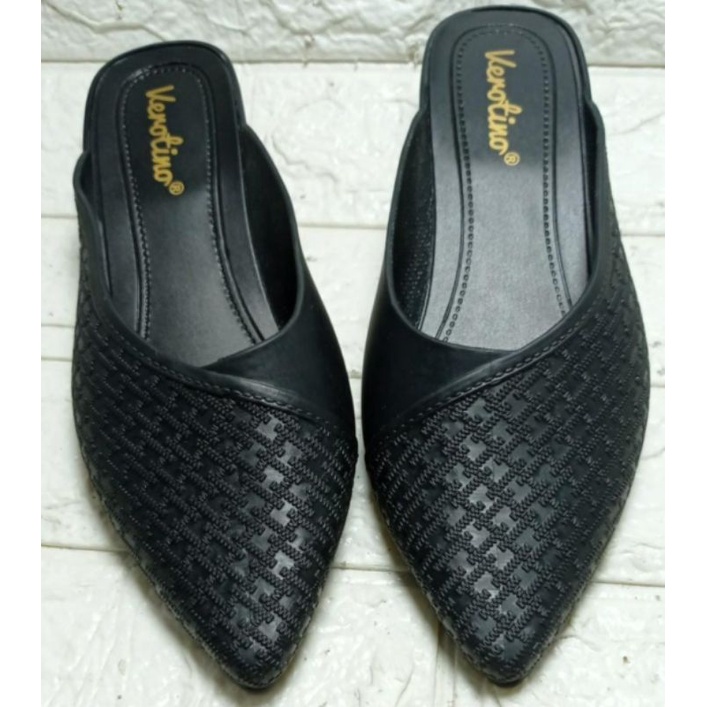 Sun-PRICILLA Bustong Wanita Full Black Formal Casual 670