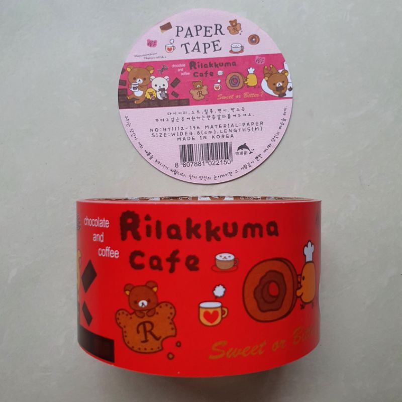 

selotip / washi tape bahan kertas