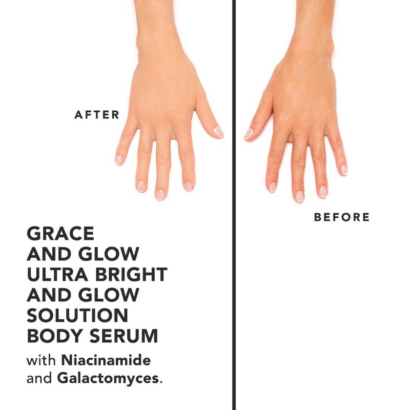 [READY] Grace and Glow Body Serum English Pear Freesia Black Opium Body Serum / Body Lotion