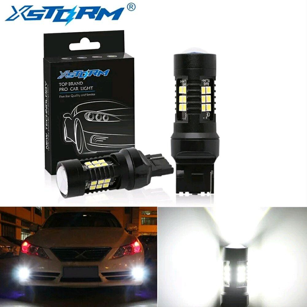 Lampu LED lampu sein lampu DRL Foglamp T20 - W21W LED super terang - warna kuning -