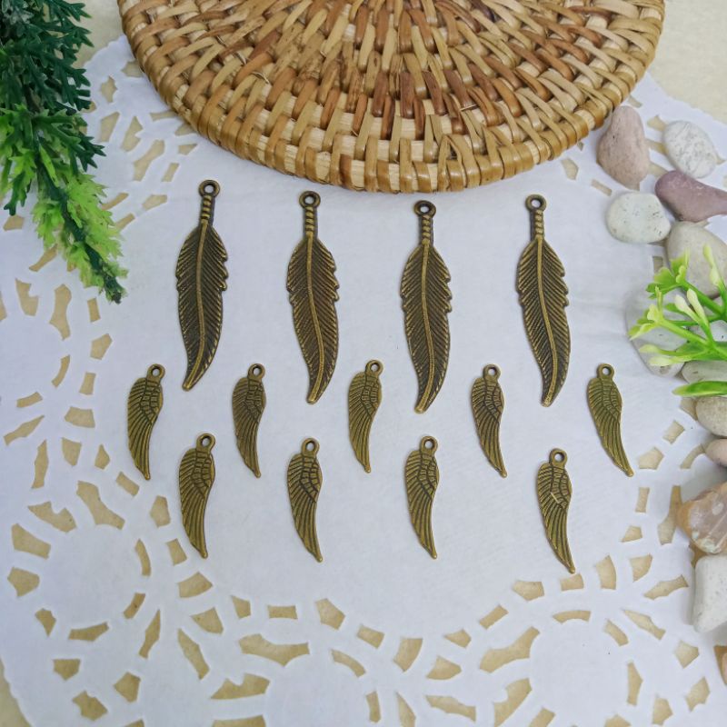 CHARM BRONZE | LIONTIN GELANG | LIONTIN SAYAP LIONTIN BULU