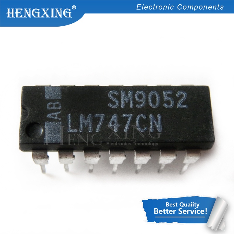 50pcs Ic LM747CN LM747 DIP-14