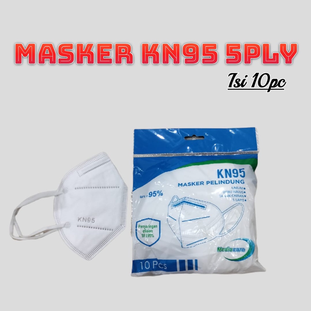 KN95 Masker Mulut Anti Virus Filtration Rate 95 Self Priming Filter