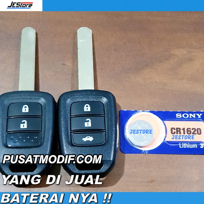 BATERAI REMOTE HONDA CR1620 REMOTE JAZZ BRIO REMOTE MOBILIO BRV HONDA