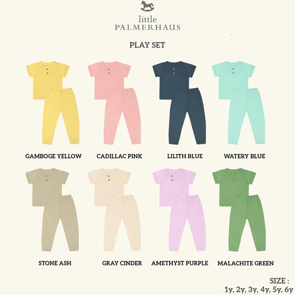 Little Palmerhaus Play Set Gray Cinder Piyama Anak