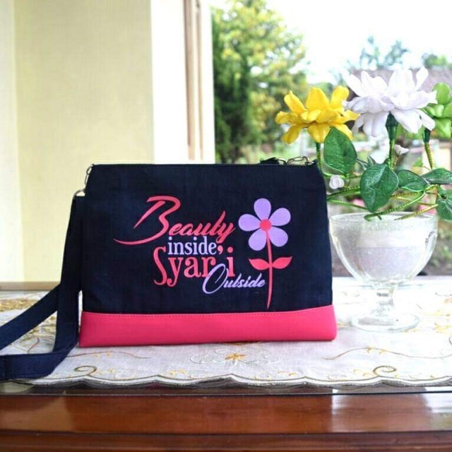 ( COD ) Sling Bag / Tas slempang BEAUTY syari / tas muslimah