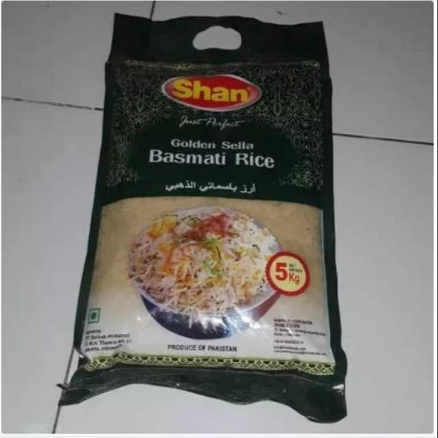 

Shan golden sell basmati beras biryani 5kg