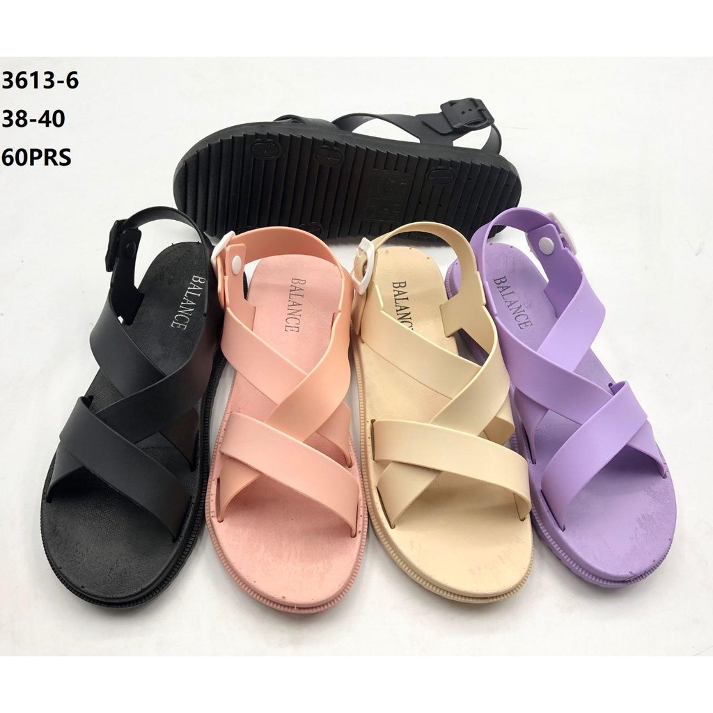 SANDAL JELLY GLADIATOR KOREA PREMIUM 3613 / Sandal Import