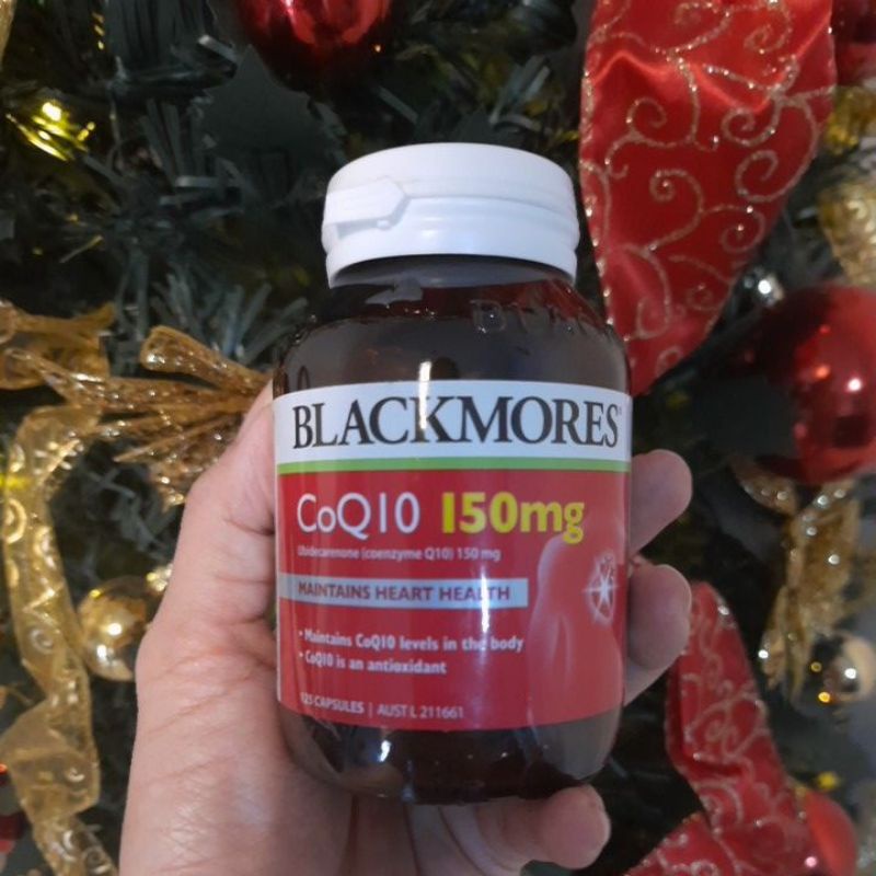 Blackmores CoQ10 150mg 125caps Heart Health Jantung Sehat CO Q10 COQ 10