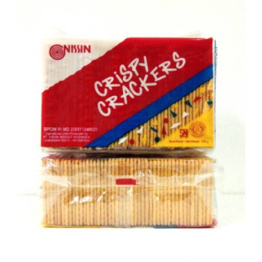 

Jajanan Snack Kue Biskuit Rasa Keju Asin Guriiiihh ~ Nissin Crispy Crackers 225g