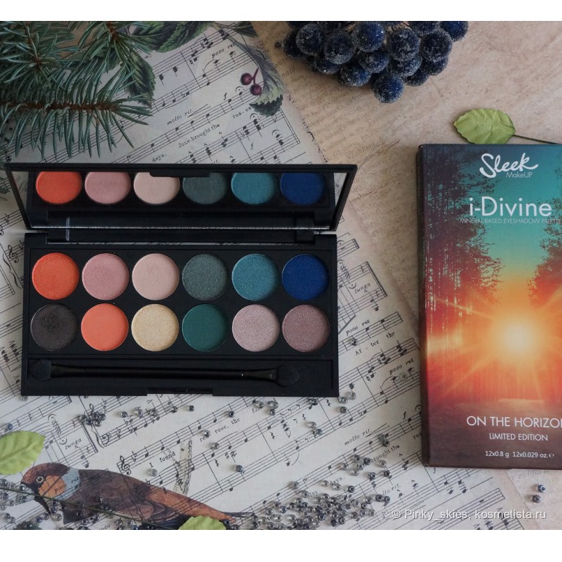 Sleek iDivine i-Divine Eyeshadow Pallete Ori UK 100% by Sleek make up