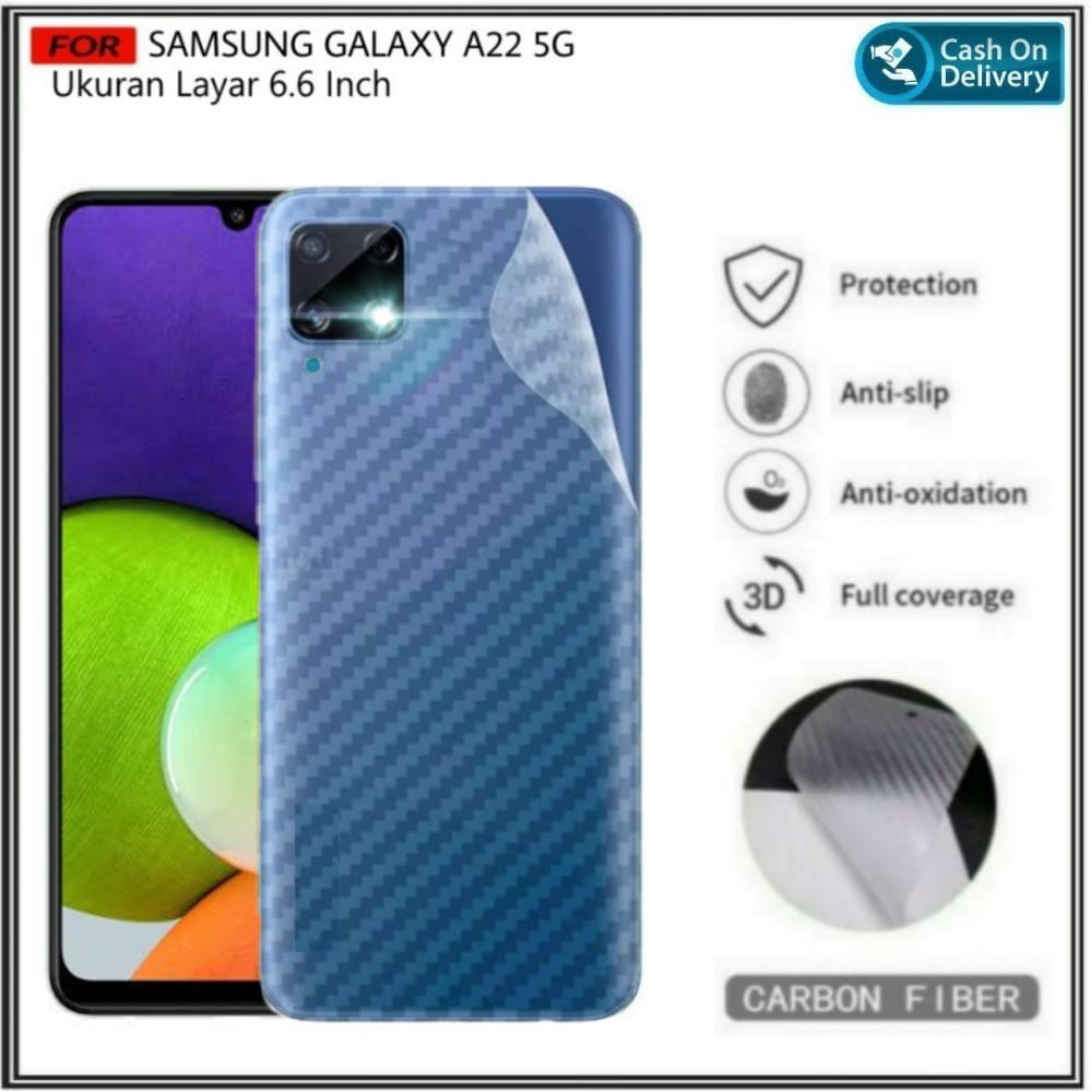 Promo Di AlvaCaseAcc Garskin Carbon SAMSUNG A32 5G Screen Protector Anti Jamur