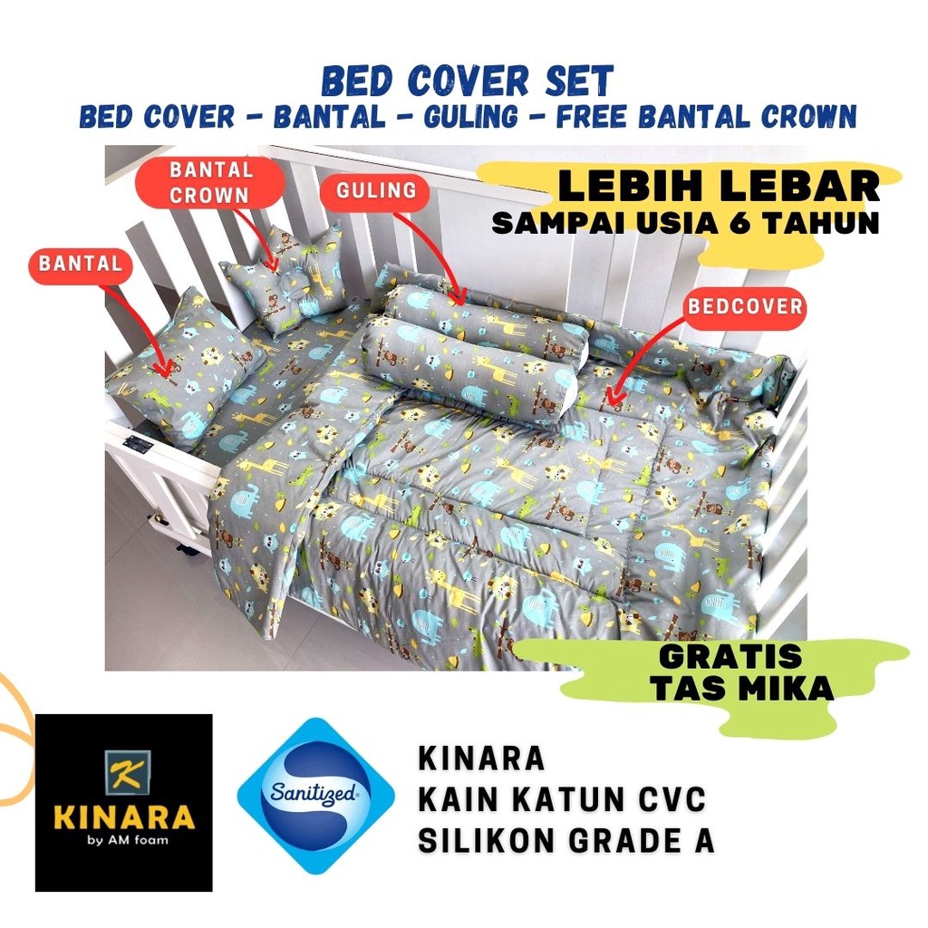 Bedcover bayi set Baby bedding set Kinara