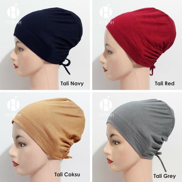 ciput arab  murah / bandana iner arab tali bahan kaos/iner basic turki