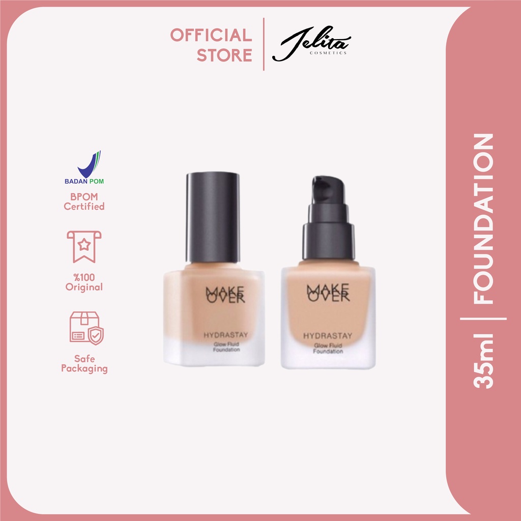 MakeOver Hydrastay Glow Fluid Foundation