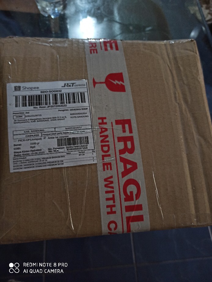 Baskom / Mangkok Stainless Premium 22 Cm