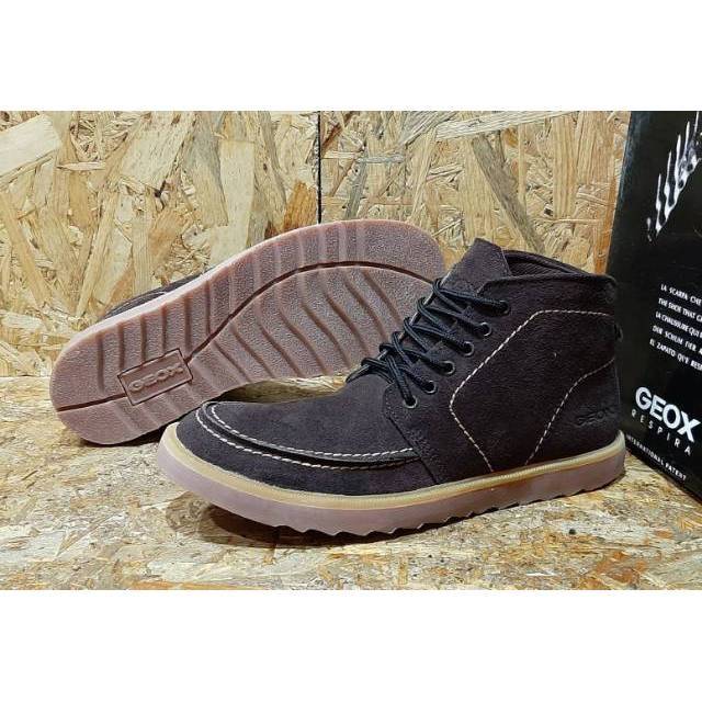  Sepatu  Sneakers Kasual Pria  Geox  Non Safety Nyaman Pria  