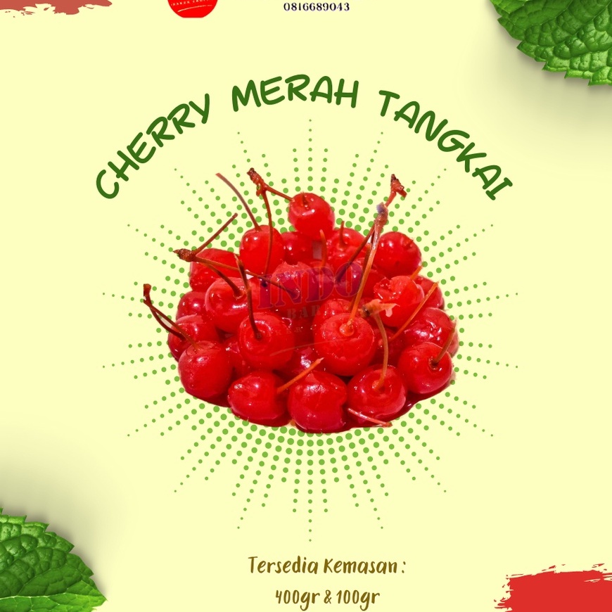 

Cherry Tangkai Repack 100gr