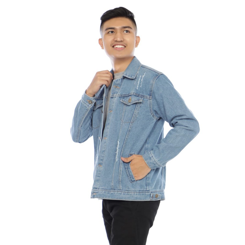 Jaket Jeans Pria /Jaket Denim  Jaket /Jeans Series Murah Terlaris