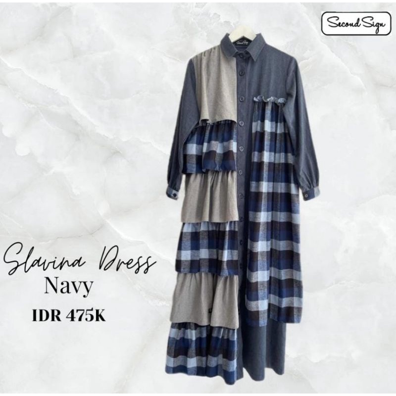 Slavina Dress by Second Sign