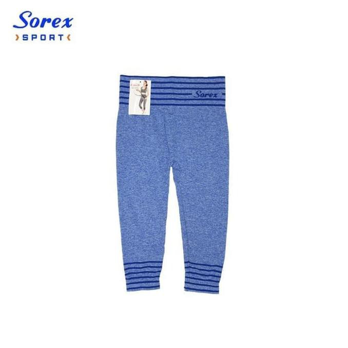 Celana Pendek Legging Sport Gym Fitness Yoga Sorex 4079 - Abu-abu