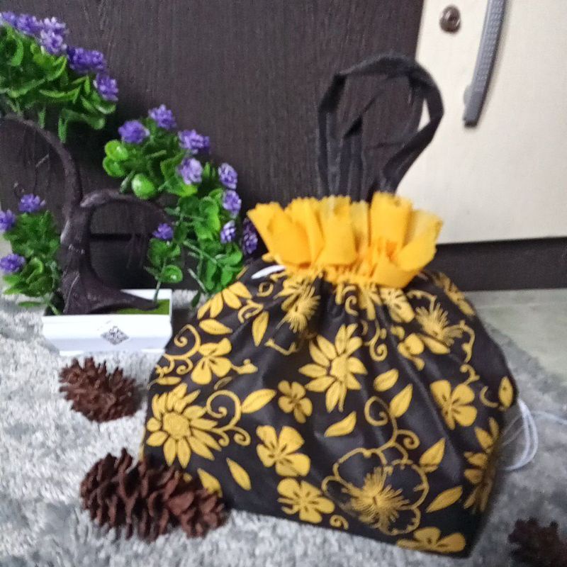 Tas hajatan serut motif uk 20 dan 22