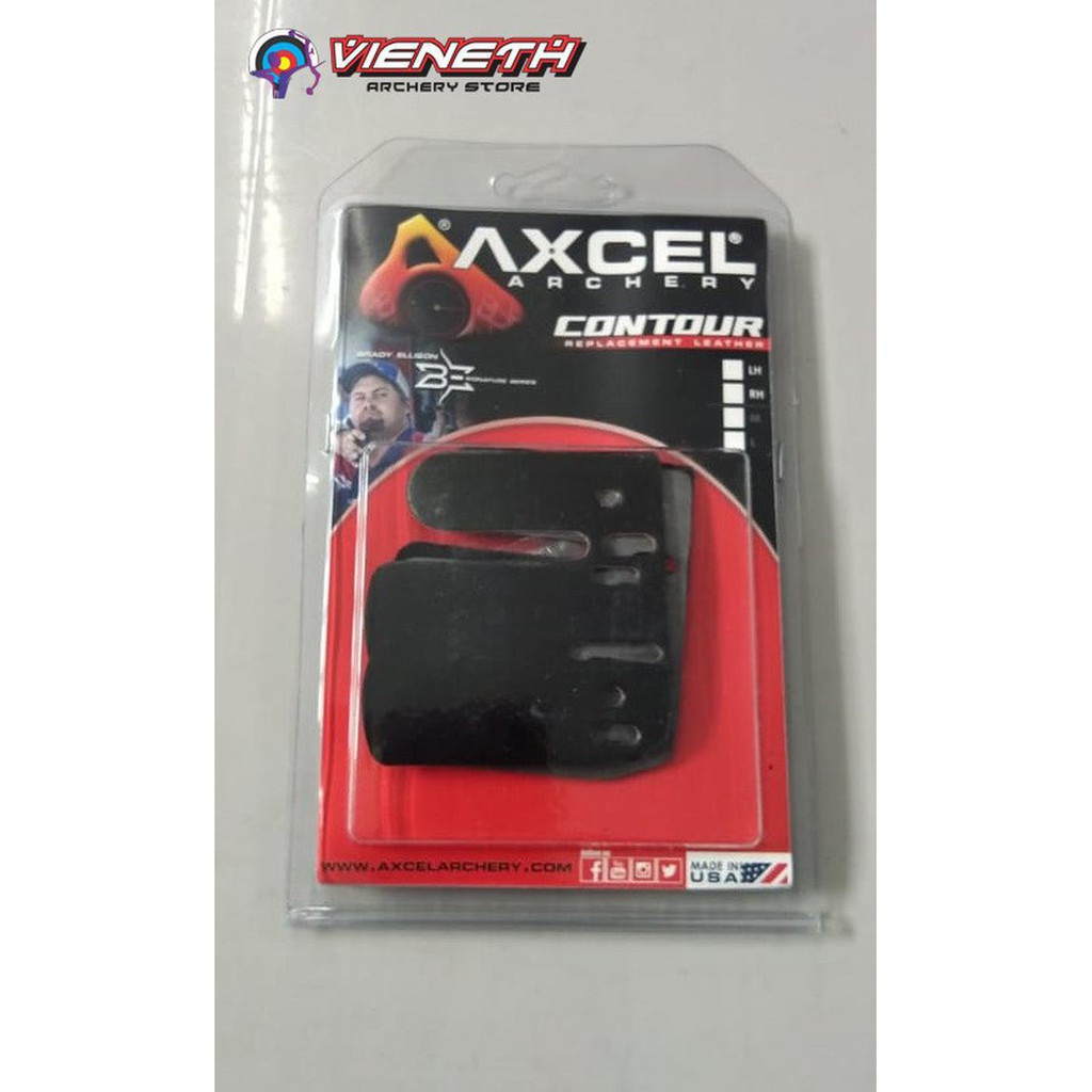 Promo sparepart REPLACEMENT SET AXCEL CONTOUR FINGER TAB LEATHER / KULIT FIN Limited