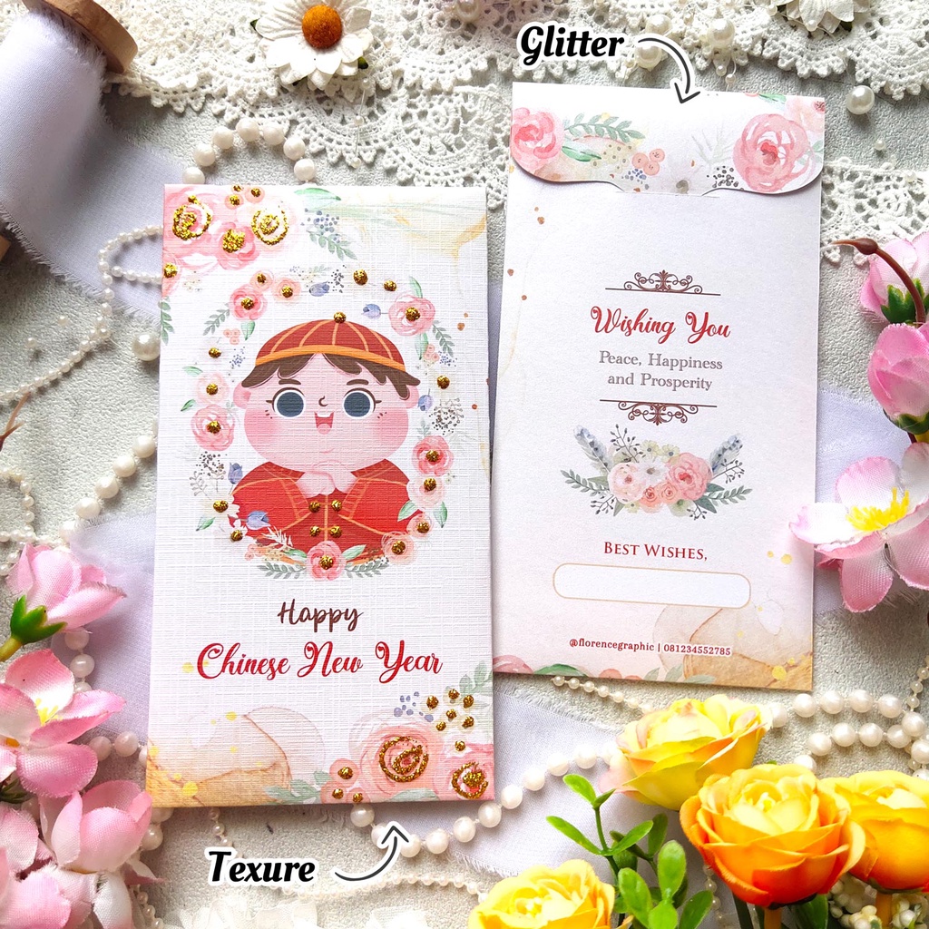 ANGPAO READY STOK CHINESE NEW YEAR - IMLEK SINCIA &quot; GLOBAL&quot; - Envelope / Hongpao Gong xi fa cai AMPLOP TAHUN kelinci rabbit bunny