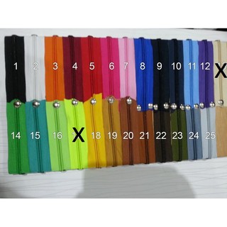 Daun resleting / seleting coil plastik meteran uk.no.5 zipper | Shopee