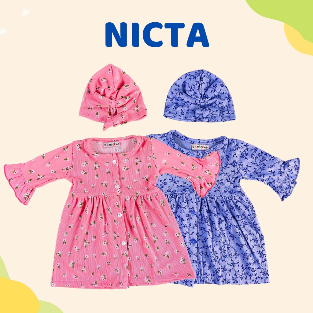 3-18 BLN DRESS BAYI NICTA FREE TURBAN by BOBO KIDS ver 2