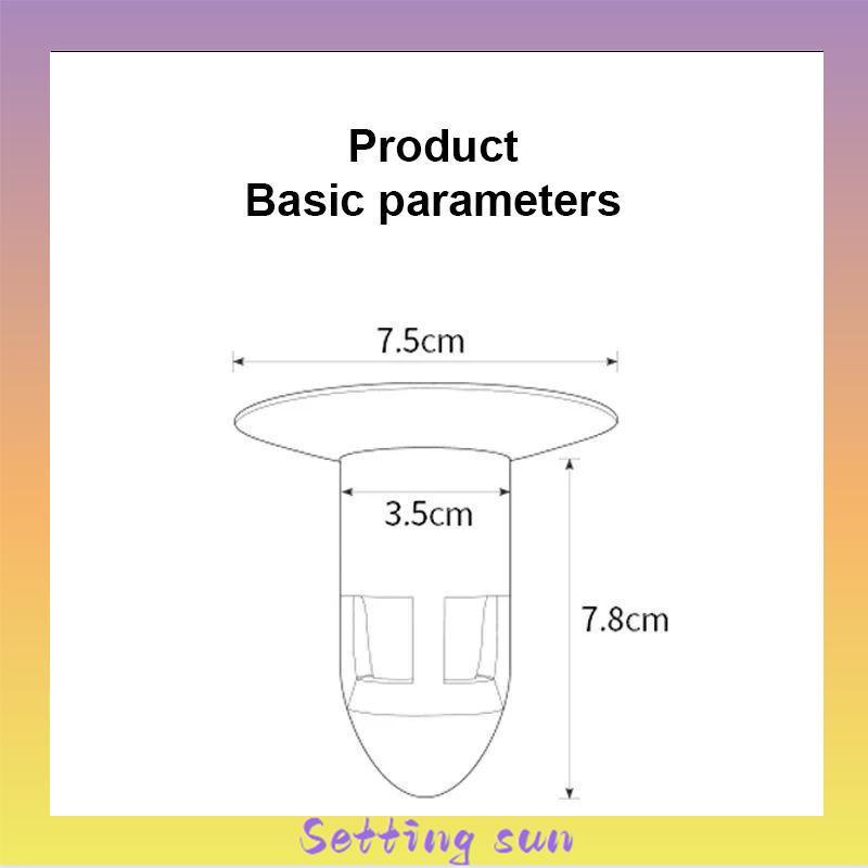 Floor Drain Odour Trap Anti Bau Got Saringan Pencegah Kecoa Serangga Saluran Air Wc Kamar Mandi Odor TN