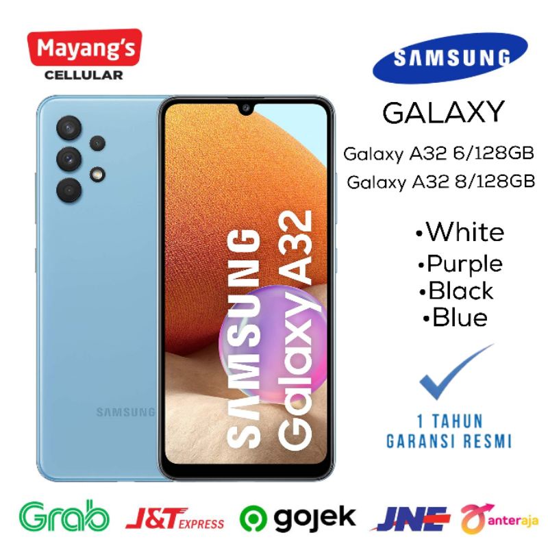 Samsung galaxy A32 8/128gb garansi resmi | samsung A32 ram 8/128gb garansi resmi sein indonesia-4