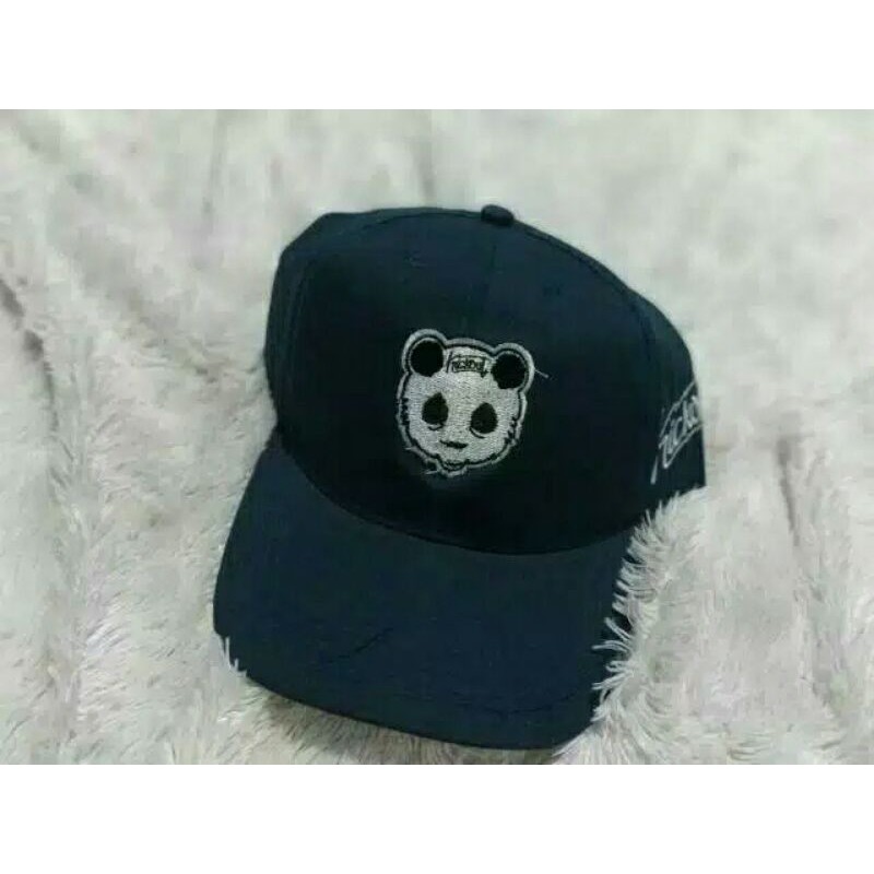 NEW... /TER MURAH/TOPI KARAKTER PANDA | Topi Panda Kickout | Baseball Bordir