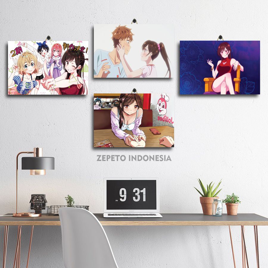 Jual 21 40 Hiasan Dinding Kamar Anime Chizuru Ichinose Kanojo