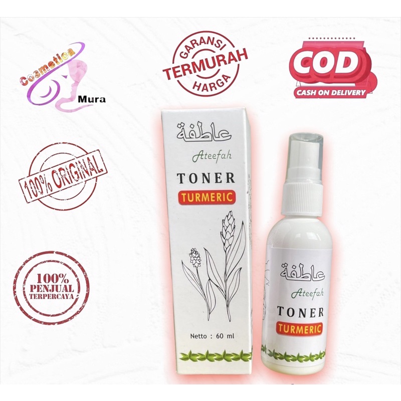 new ateefah toner bpom - toner ateefah original spray mist