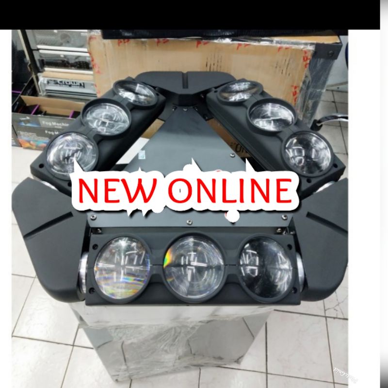 MOVING SPIDER 9x10W LED